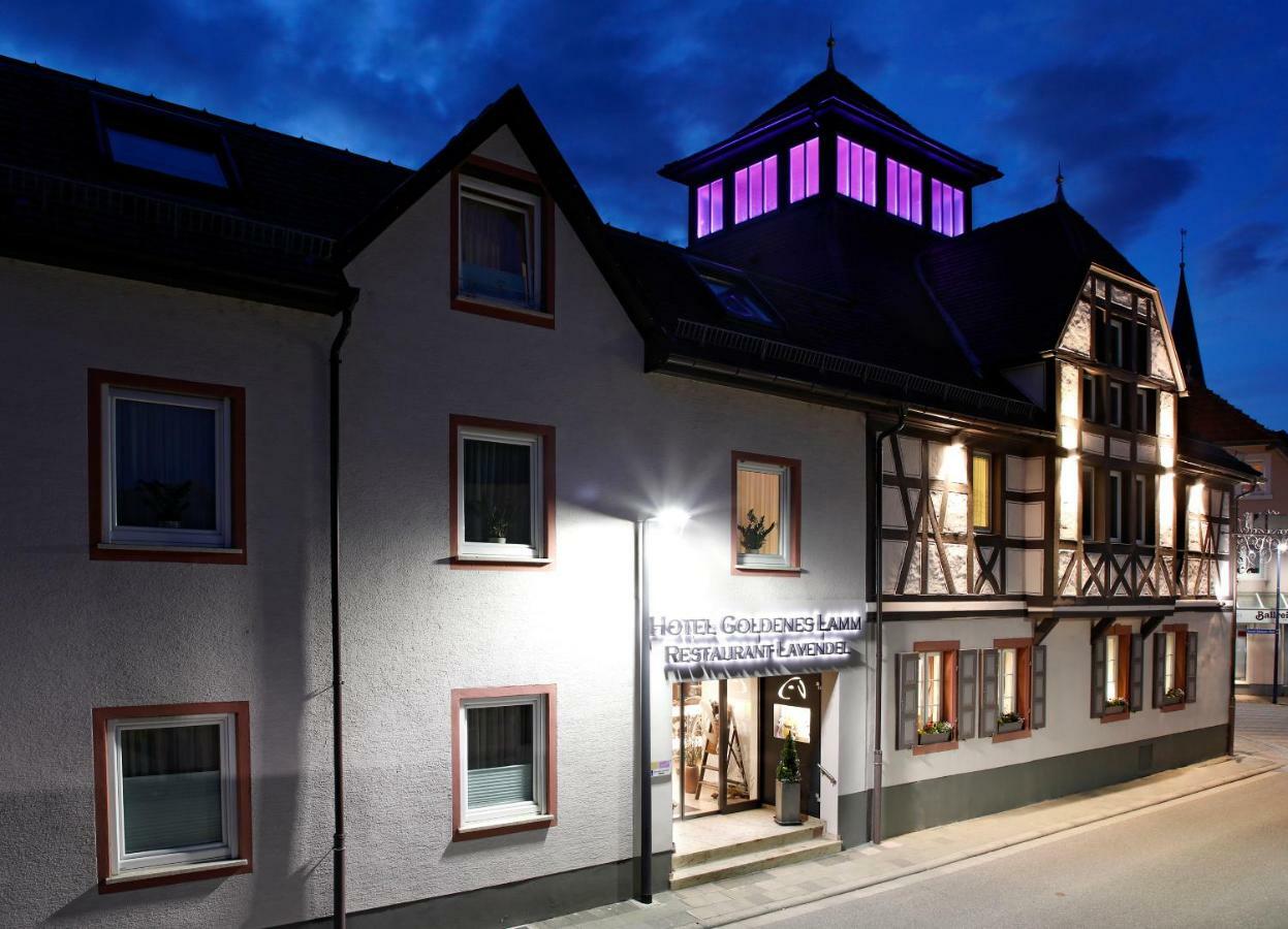 Garni-Hotel Goldenes Lamm Dudenhofen Exterior photo